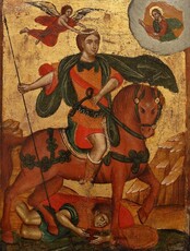 Выставка иконы «Святой великомученик Димитрий Солунский»