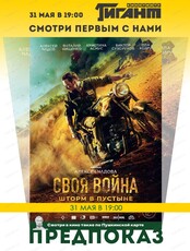 Предпоказ фильма "Своя война. Шторм в пустыне"