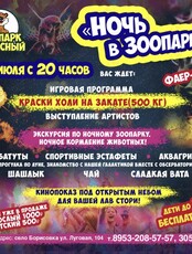 Ночь в зоопарке