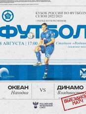 Футбол: Океан (Находка) – Динамо (Владивосток)