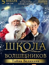Новогодний мультимедийный спектакль «Школа волшебников. Тайна Великана»