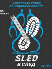 Реальные гонки "Sled в След". Авторская гонка по ездовому спорту