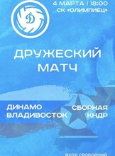 Дружеская игра. Волейбол: Динамо Владивосток – сборная КНДР