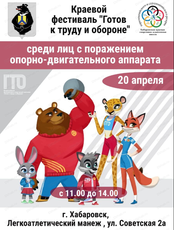 Краевой фестиваль ВФСК ГТО среди лиц с нарушением опорно-двигательного аппарата