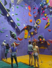 Открытый урок по скалолазанию для взрослых