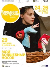 Спектакль «Мой волшебный носок». Гастроли Красноярского театра кукол