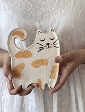 Мастер-класс "Тарелка-кот"