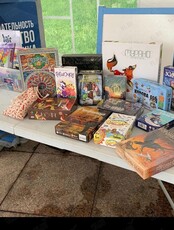 Игротека. Настольные игры у моря с конфетами