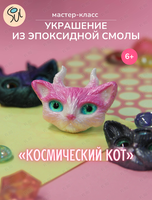 Мастер-класс по созданию броши «Космический кот»