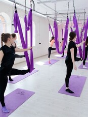Тренировка «Растяжка в гамаках»