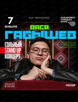 Сольный stand up концерт Васи Габышева