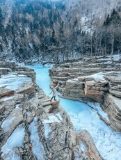 Однодневный и двухдневный тур «Зимняя река Милоградовка»