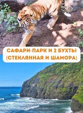 Тур «Сафари-Парк и две бухты (Стеклянная, Шамора)»