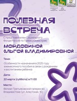 Встреча для родителей с представителем Социального фонда ПК