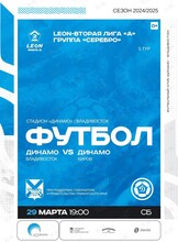 Футбол: Динамо (Владивосток) – Динамо (Киров)