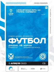 Футбол: Динамо (Владивосток) – Муром (Владимирская область)