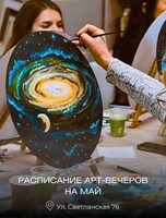 Арт-вечера и арт-завтраки по живописи акрилом