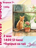 Мастер-класс "Котик и кролик"