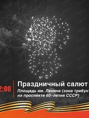 Праздничный салют, посвященный 80-летию Победы в Великой Отечественной войне