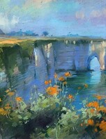 Мастер-класс «Цветочное» в технике сухая пастель