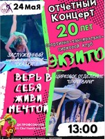 Танцевально-цирковое представление «Верь в себя, живи мечтой»
