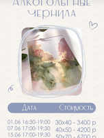 Мастер-класс "Алкогольные чернила"