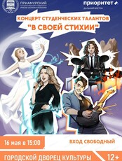 Концерт студенческих талантов "В своей стихии"