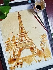 Кофе-арт: пьем кофе с корицей и рисуем кофе