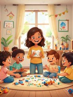 Игровая программа с челленджами и ведущим