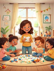 Игровая программа с челленджами и ведущим
