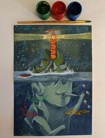Мастер-класс "Под водой"