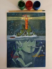 Мастер-класс "Под водой"