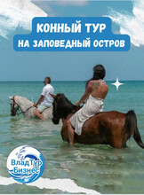 Конный тур на заповедный остров