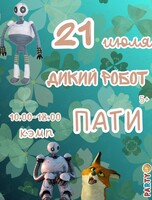 Городской лагерь-вечеринка «Пати Кэмп» в стиле «Дикий робот»