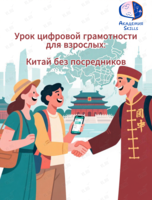 Урок цифровой грамотности: самостоятельная поездка в Китай