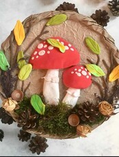 Мастер-класс "Грибная полянка" для детей 7-12 лет