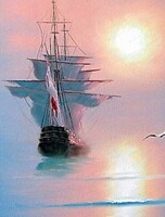 Мастер-класс по маслу "Море"