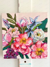 Мастер-класс по рисованию "Волшебные цветы"