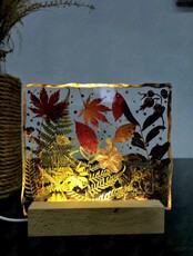 Мастер-класс «Светильник из эпоксидной смолы»