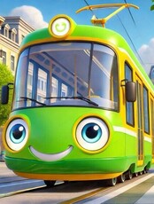 Экскурсионный трамвай "Хабаровский экспресс"