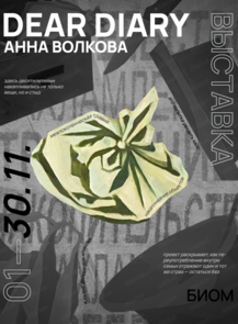 Выставка Анны Волковой Dear Diary