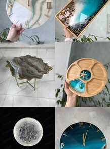 Арт-вечер по эпоксидной смоле на свободную тему