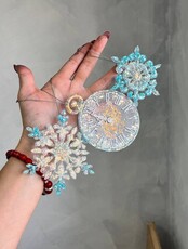 Мастер-класс по созданию елочных игрушек из эпоксидной смолы