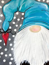 Мастер-класс по рисованию для детей 5-7 лет "Гномик"