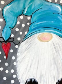 Мастер-класс по рисованию для детей 5-7 лет "Гномик"