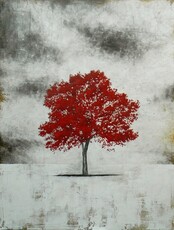 Мастер-класс по созданию интерьерной картины "Клен"