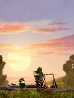 Арт-встреча "Рисуем добрую картину из Шрека"