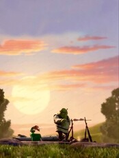 Арт-встреча "Рисуем добрую картину из Шрека"