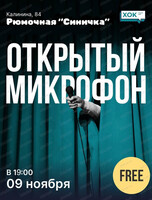 Стендап. Открытый микрофон