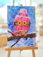 Мастер-класс для детей "Первый снег"